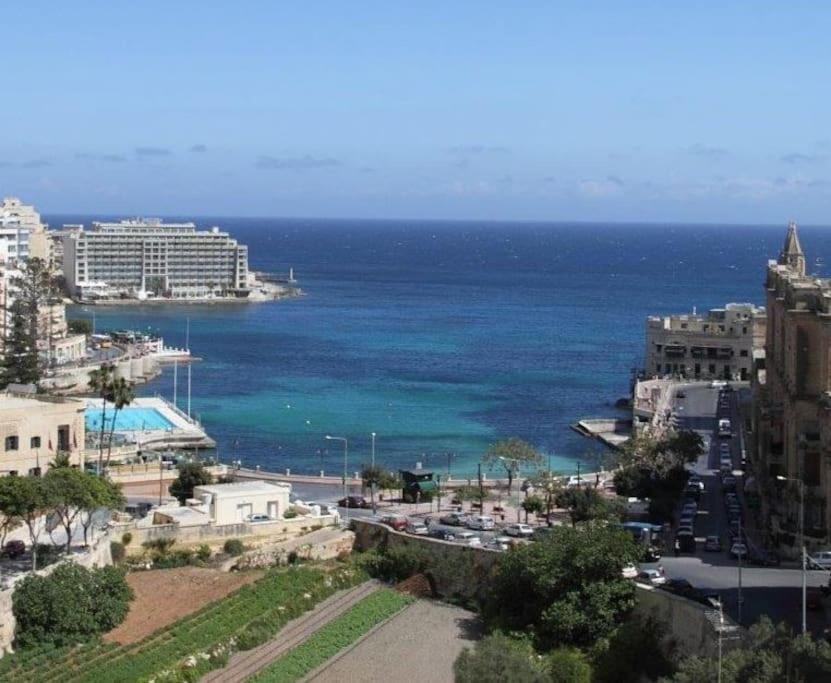 1 Bedrm Apt Seaview Balluta Bay St. Julian's Exterior foto